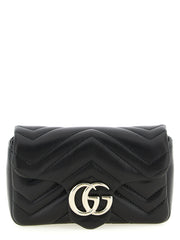 Gucci Black Lamb Leather Shoulder Bag