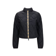Burberry Black Polyamide Full-Length Jacket for Women