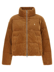 Polo Ralph Lauren Brown Cotton Full-Length Jacket