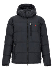 Polo Ralph Lauren Black Polyester Full-Length Jacket