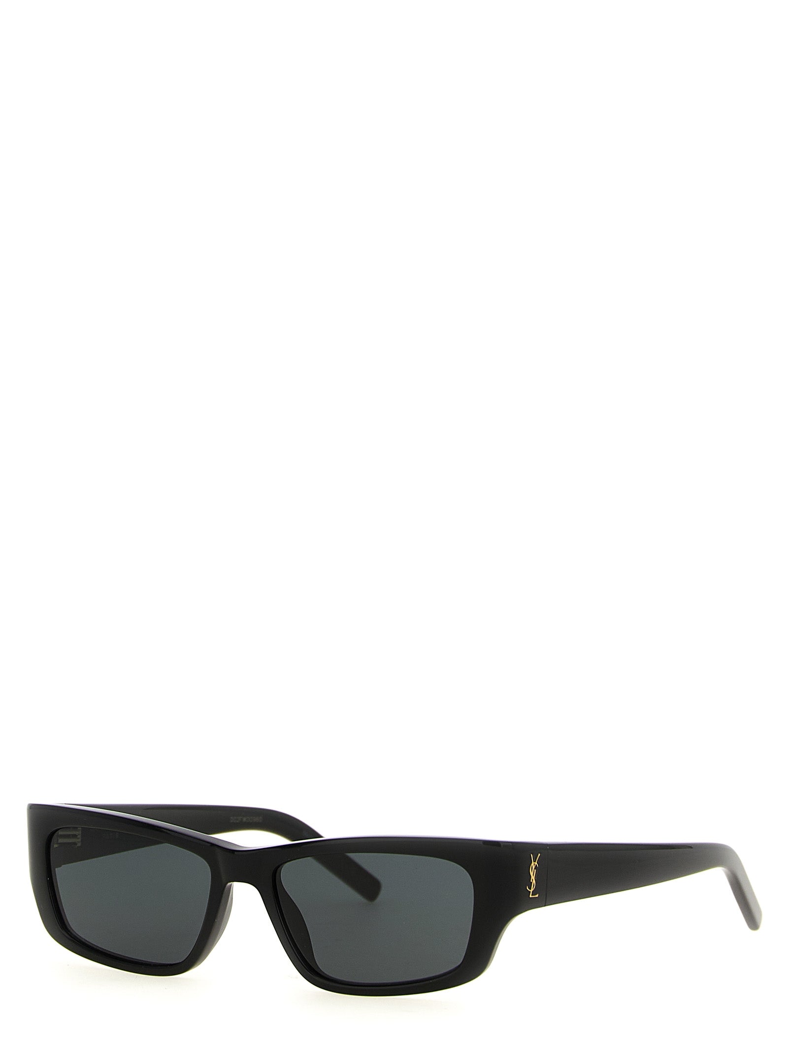 Saint Laurent Black Acetate Sunglasses for Women