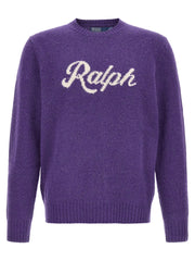 Polo Ralph Lauren Purple Wool Cardigan