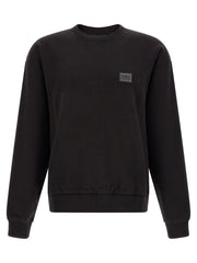 Dolce & Gabbana Black Cotton Sweatshirt