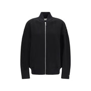 Max Mara Black Wool Oves Aries Full-Length Jacket