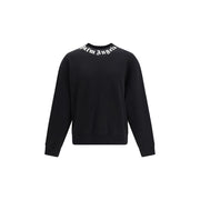 Palm Angels Black Cotton Sweatshirt