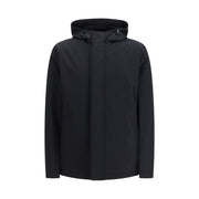 Herno Black Polyester Shell Jacket