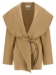 Sportmax Beige Wool Coat
