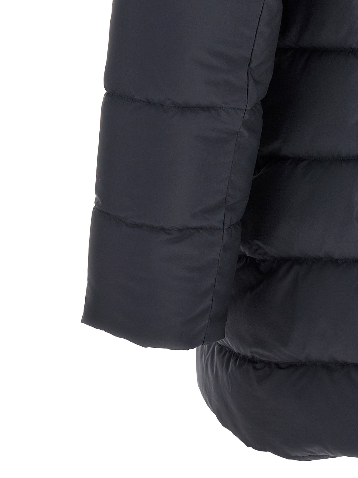 Herno Blue Polyamide Coat for Men