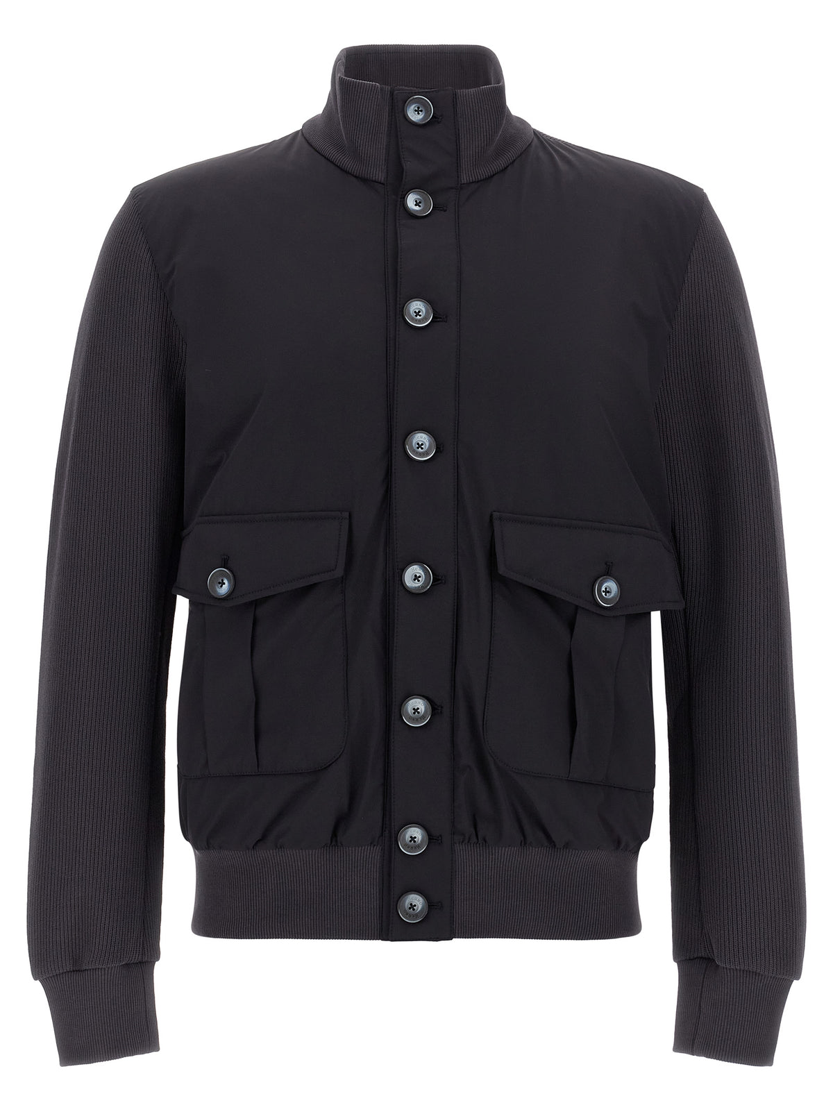 Herno Blue Cotton Jacket for Men