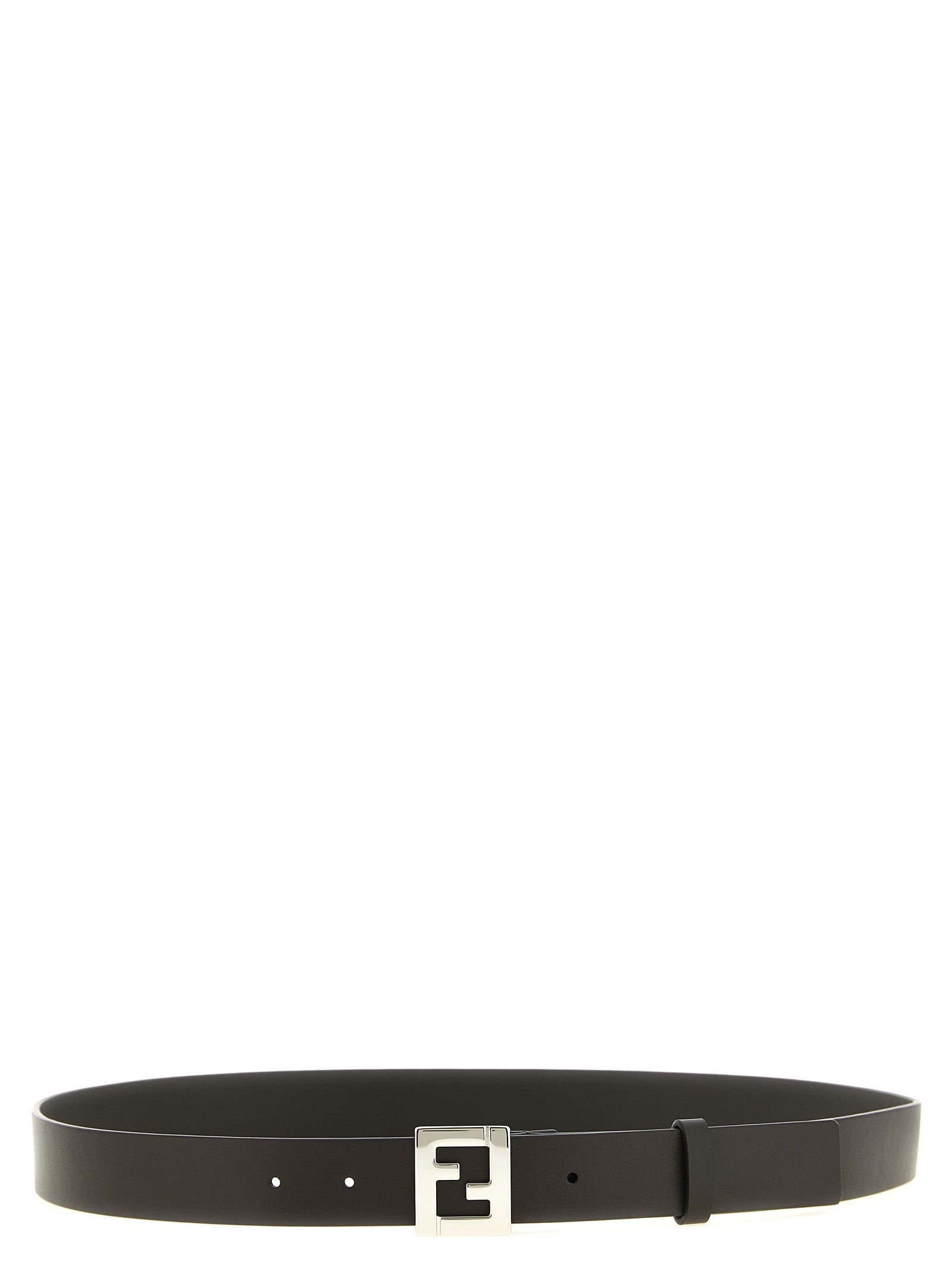 Fendi Brown Calfskin Regular Belt for Men