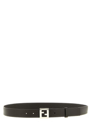 Fendi Brown Calfskin Regular Belt for Men