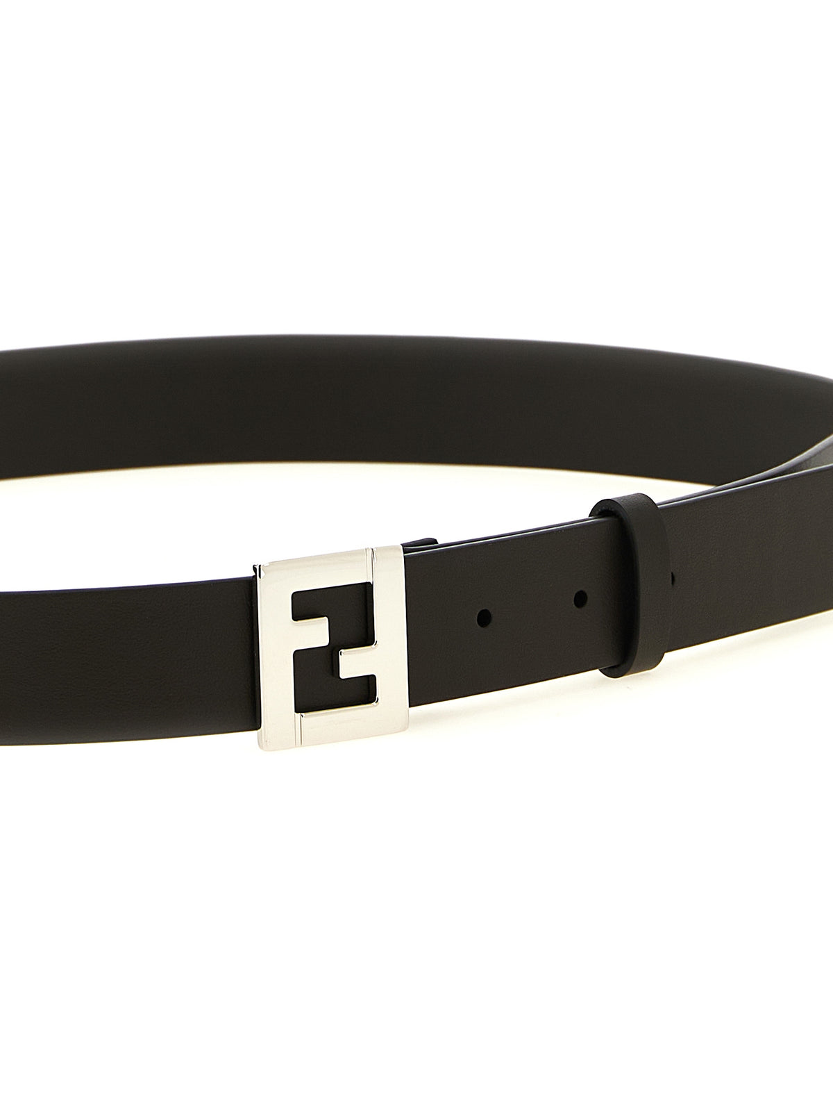 Fendi Brown Calfskin Regular Belt for Men