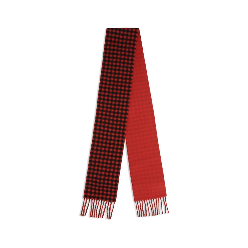 Ami Paris Multicolor Wool Oves Aries Scarf for Men