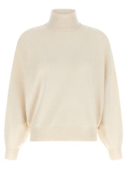 Brunello Cucinelli White Cashmere Cardigan
