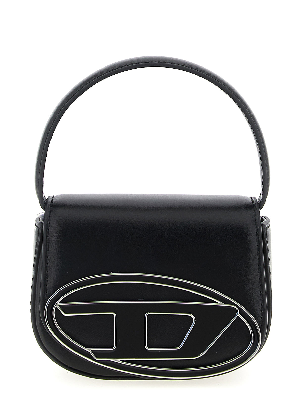 Diesel Black Cowhide Handbag for Women