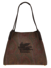 Etro Brown Cotton Tote Bag for Women
