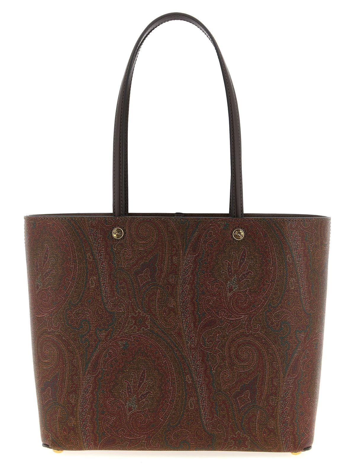 Etro Brown Cotton Tote Bag for Women