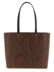 Etro Brown Cotton Tote Bag for Women