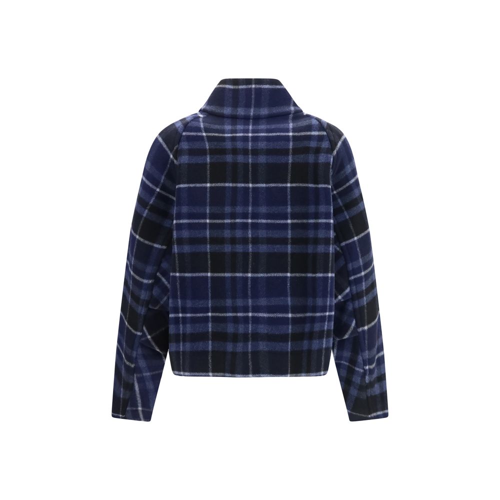 PINKO Blue Wool Oves Aries Shell Jacket for Women