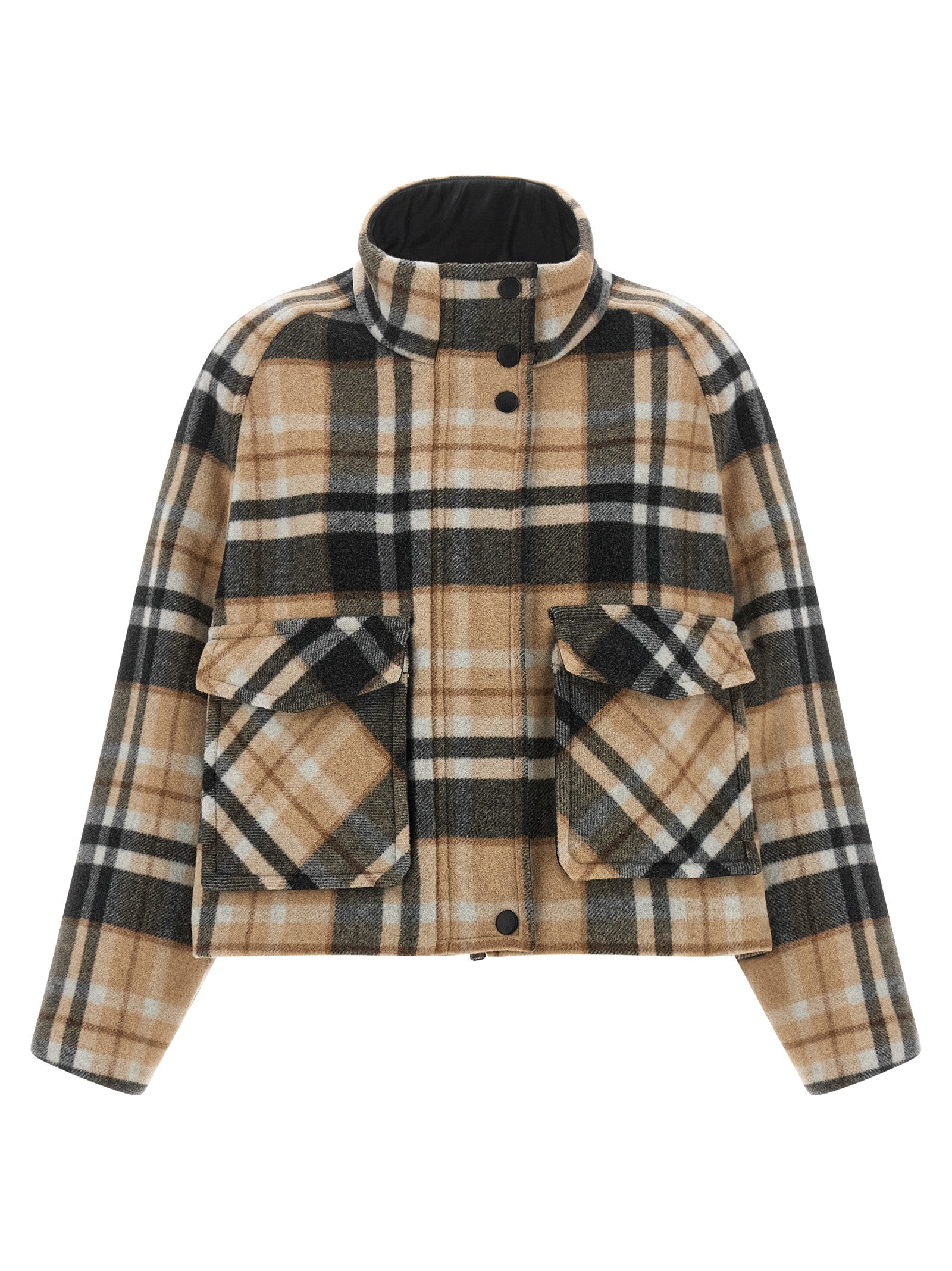 PINKO Multicolor Wool Coat for Women
