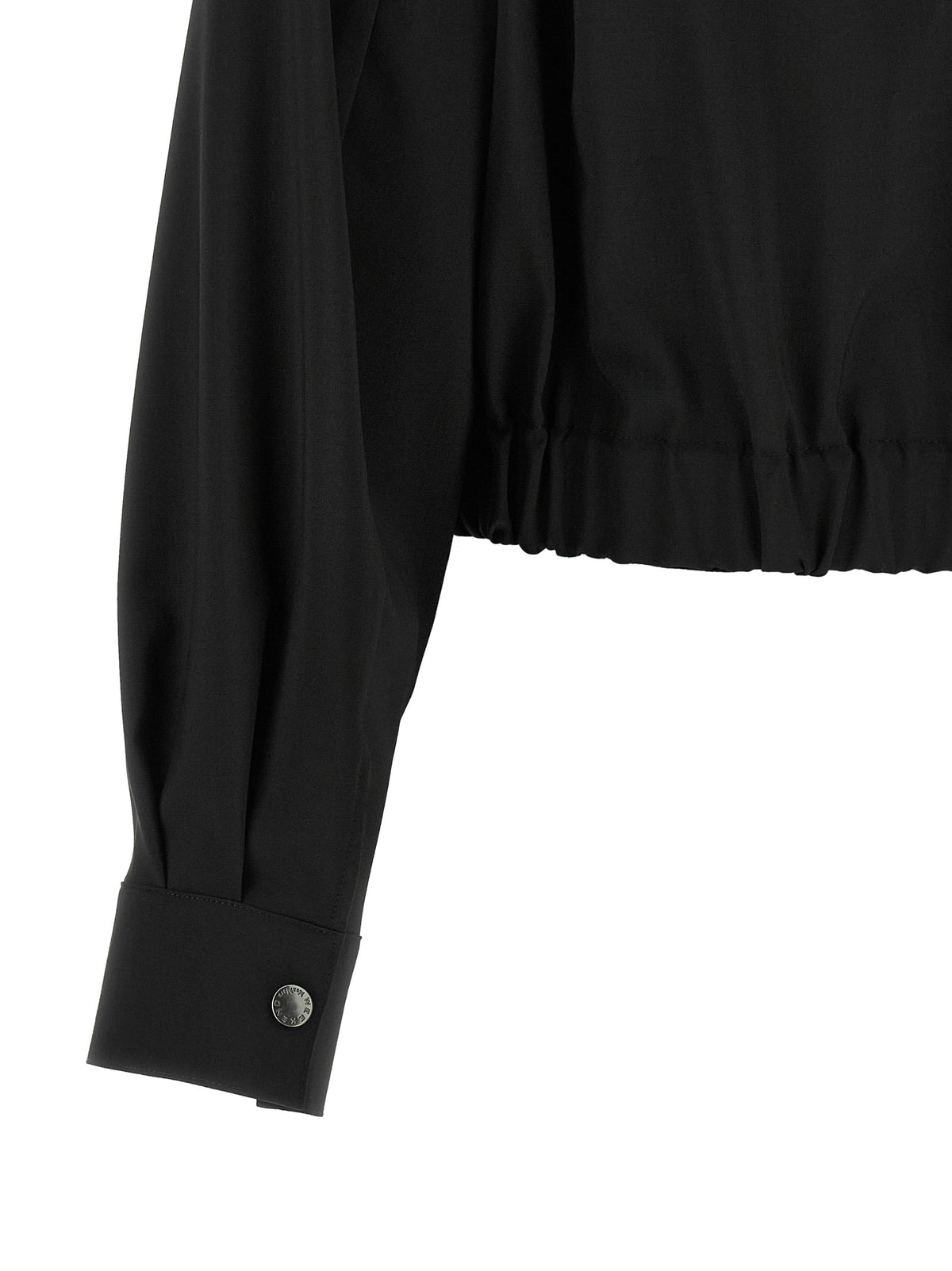 Max Mara Black Wool Full-Length Jacket for Women