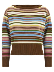 Max Mara Multicolor Cotton Cardigan