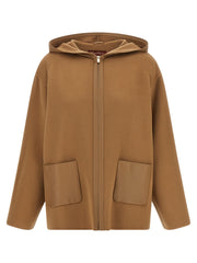 Max Mara Beige Virgin Wool Coat