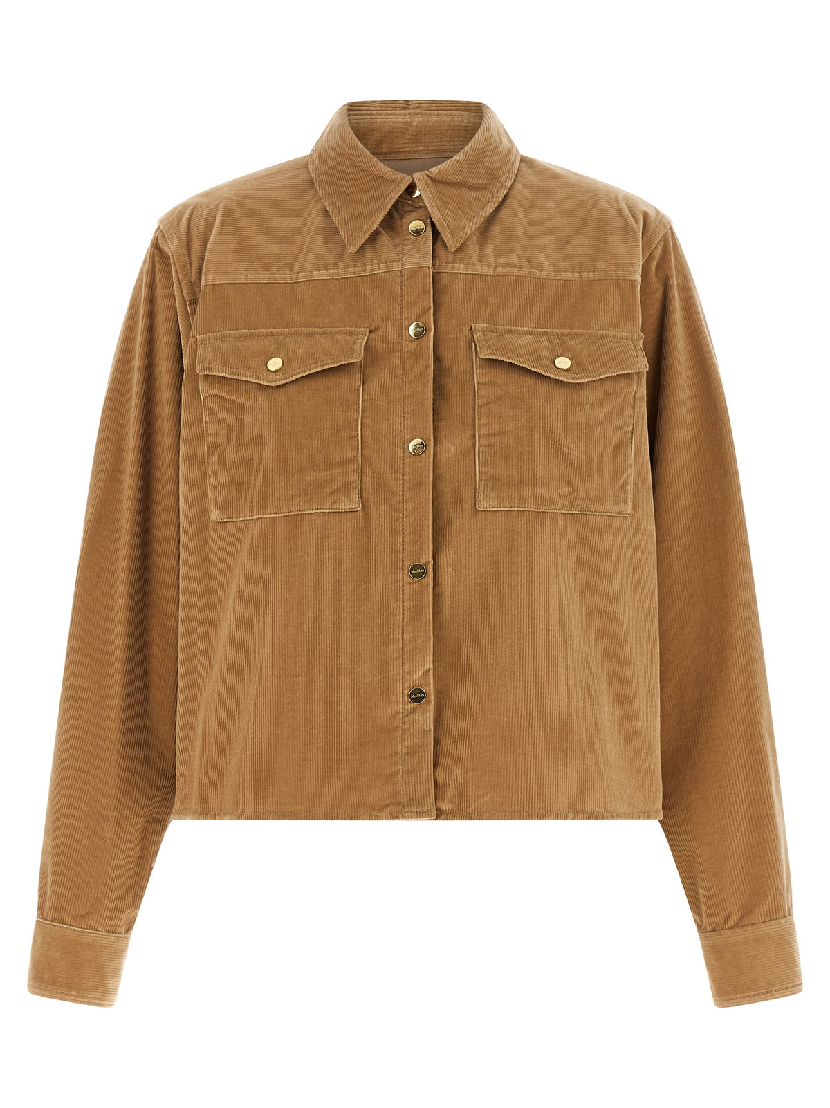 Max Mara Beige Cotton Denim Jacket for Women