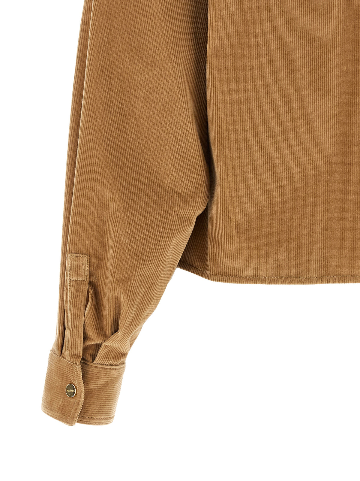 Max Mara Beige Cotton Denim Jacket for Women