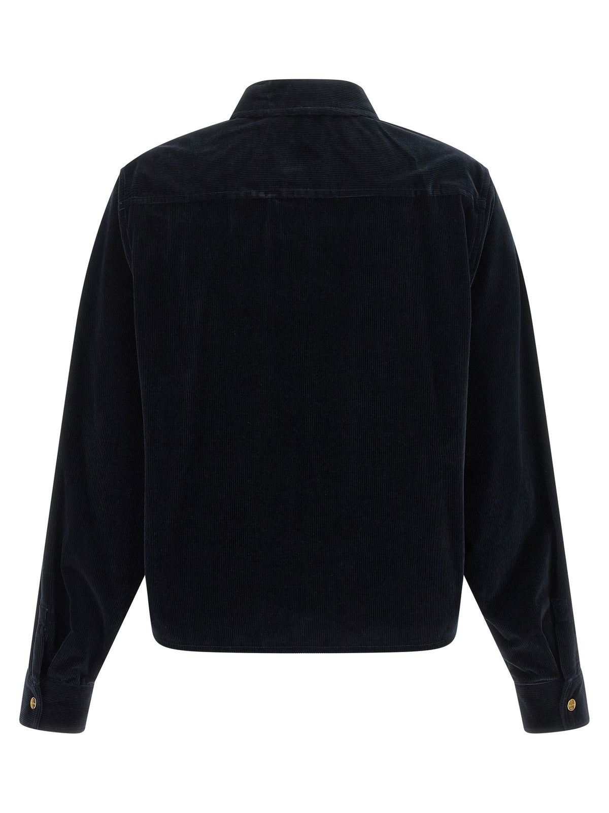 Max Mara Blue Cotton Full-Length Jacket for Women
