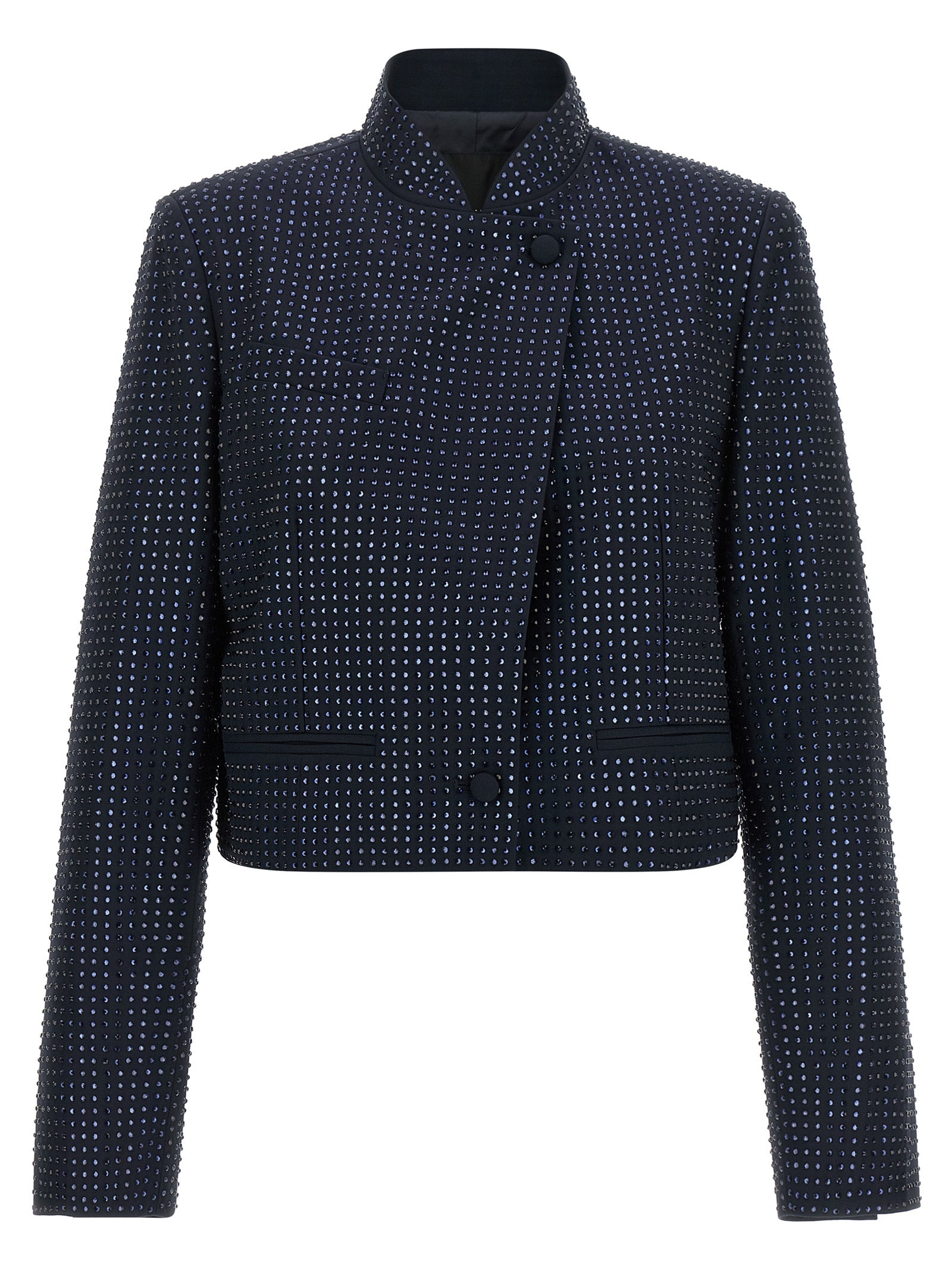 PINKO Blue Polyester Full-Length Jacket for Women
