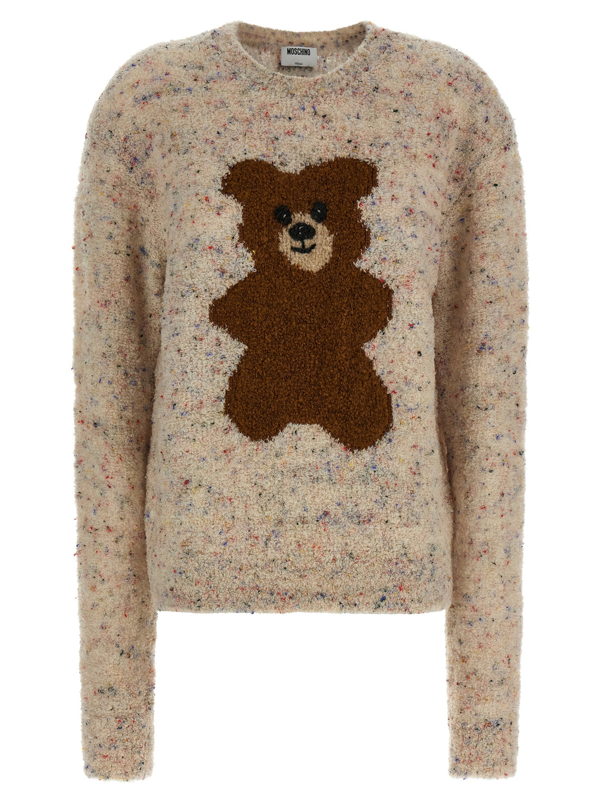 Moschino Multicolor Virgin Wool Cardigan for Women