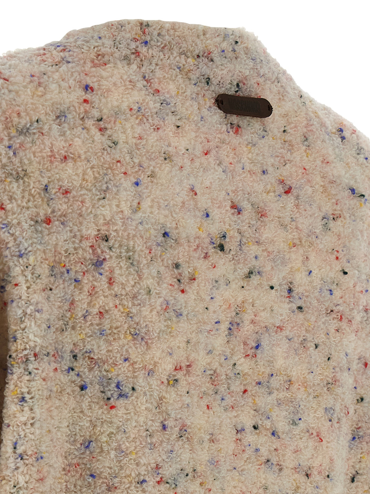 Moschino Multicolor Virgin Wool Cardigan for Women