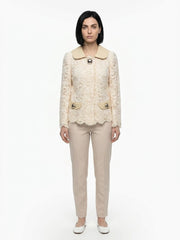 Dolce & Gabbana Beige Cotton Jacket