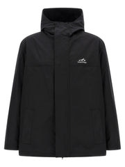 Balenciaga Black Polyester Parka