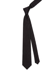Givenchy Black And White Silk Tie