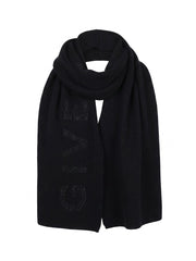 Givenchy Black Wool Scarf
