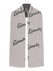 Givenchy Gray Wool Scarf