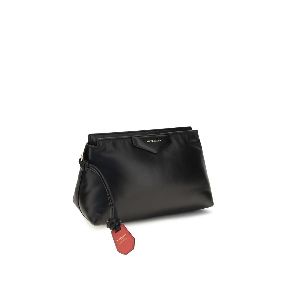 Givenchy Black Lamb Ovis Aries Wallet for Women