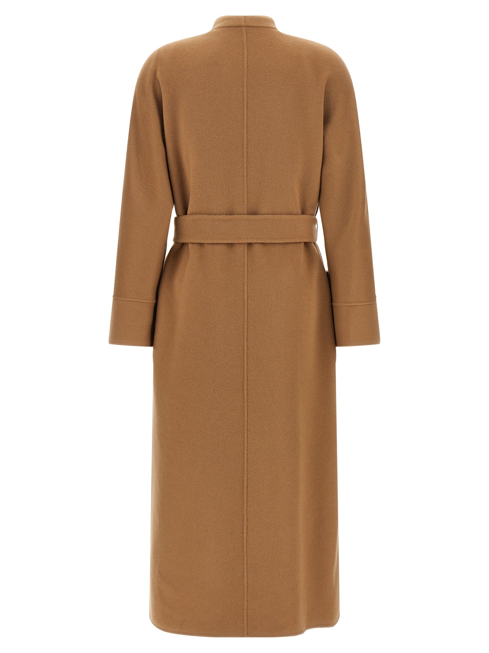 Max Mara Beige Wool Coat for Women