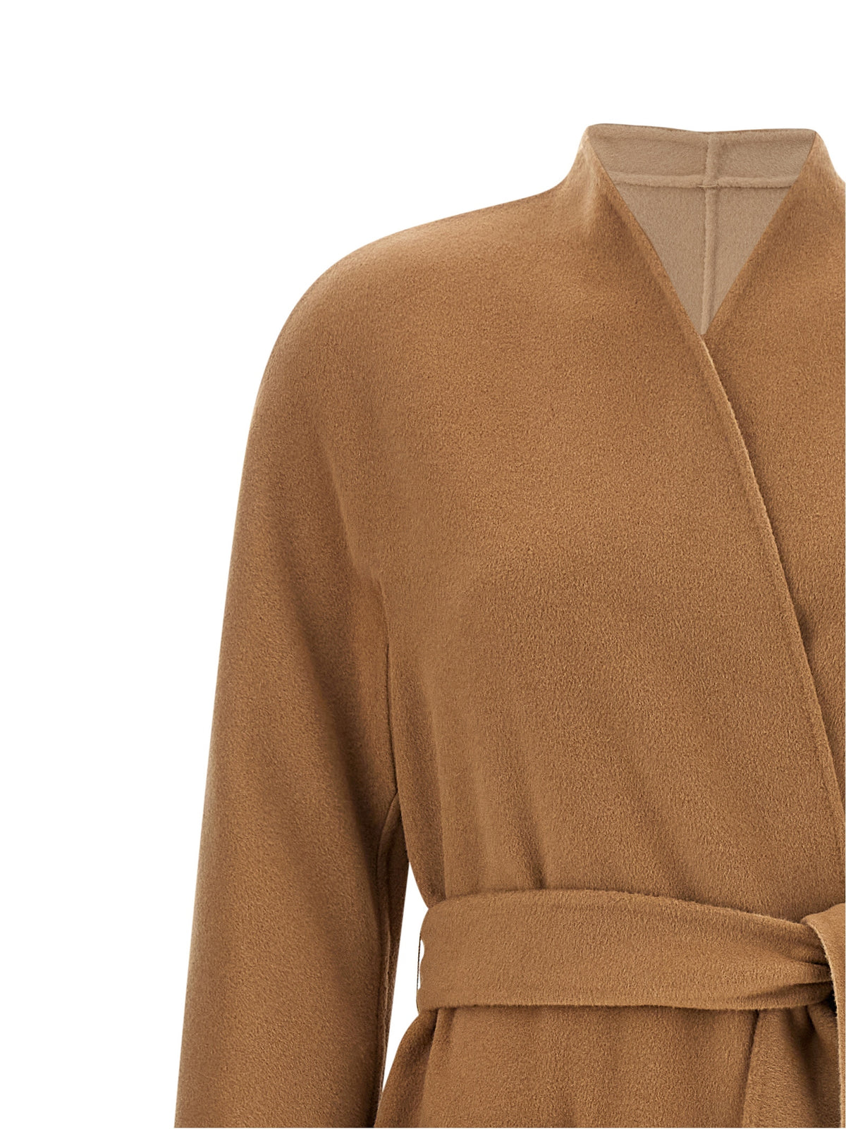 Max Mara Beige Wool Coat for Women