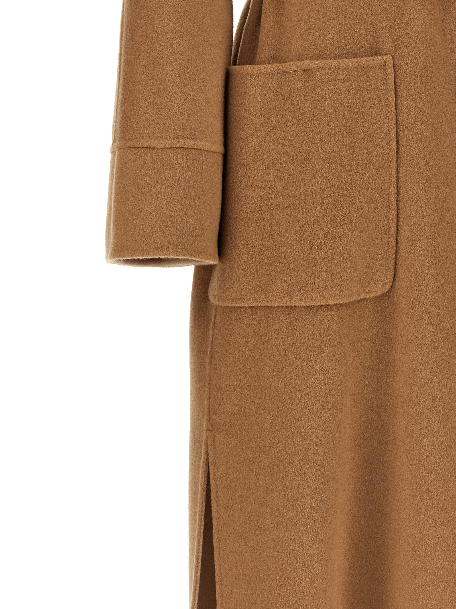 Max Mara Beige Wool Coat for Women