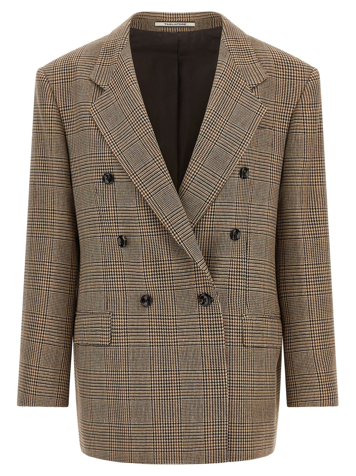 Tagliatore Brown Polyester Blazer for Women