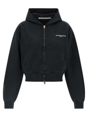 Alexander Wang Black Cotton Sweatshirt
