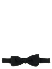 Pal Zileri Black Polyester Bowtie