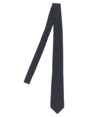 Saint Laurent Blue Silk Tie