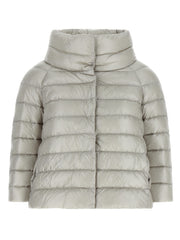 Herno Gray Polyamide Coat
