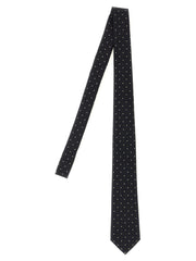 Saint Laurent Blue Silk Tie