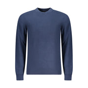 Hugo Boss Blue Cotton Sweatshirt
