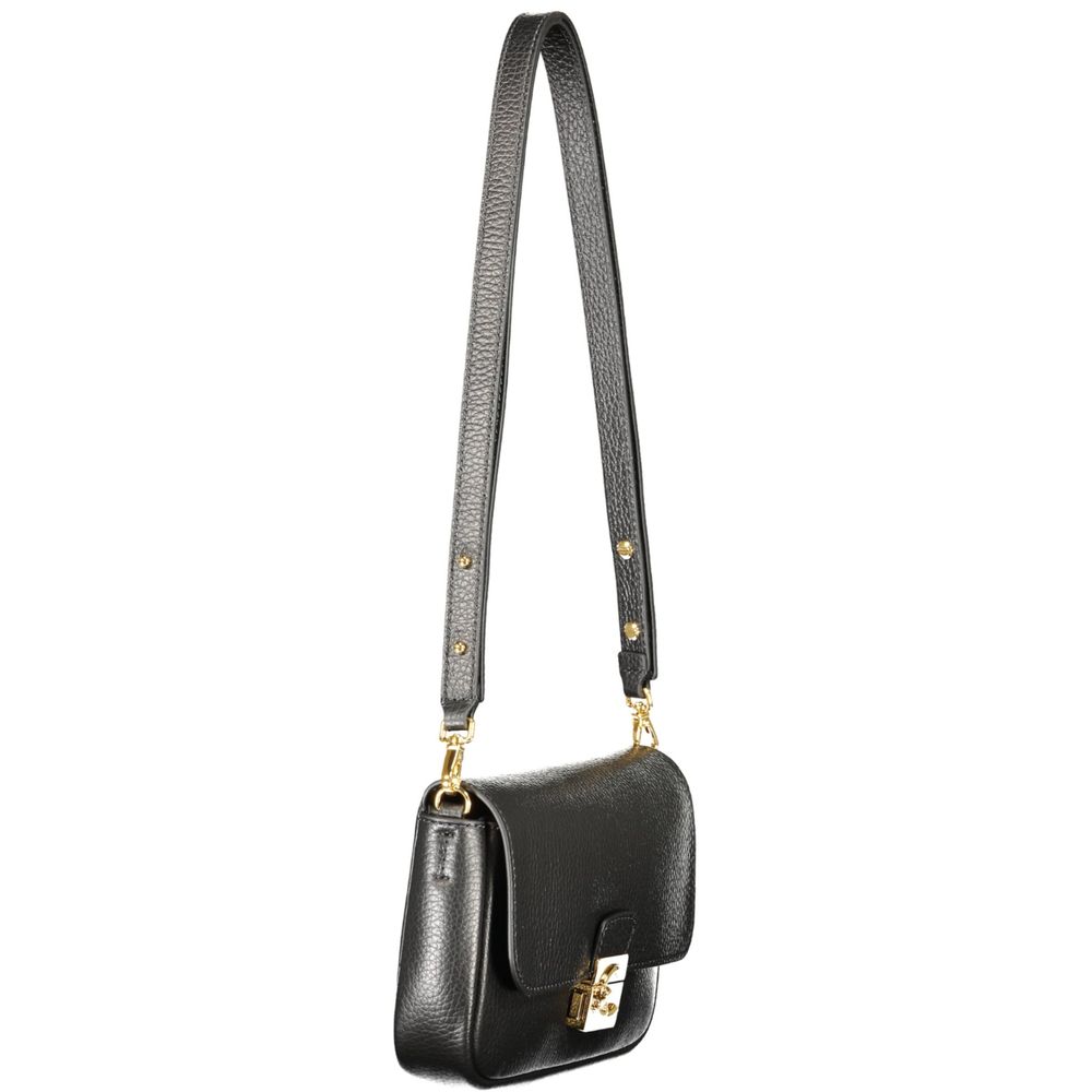 Coccinelle Black Leather Handbag for Women